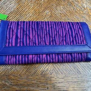 Vera Bradley trifold wallet